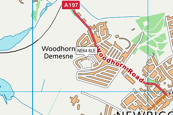 NE64 6LE map - OS VectorMap District (Ordnance Survey) NE64 6LE map - OS VectorMap District (Ordnance Survey)