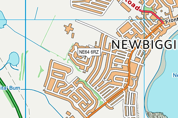 NE64 6RZ map - OS VectorMap District (Ordnance Survey) NE64 6RZ map - OS VectorMap District (Ordnance Survey)