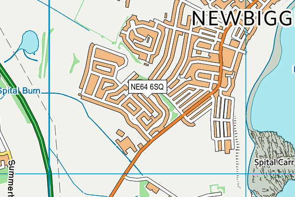NE64 6SQ map - OS VectorMap District (Ordnance Survey) NE64 6SQ map - OS VectorMap District (Ordnance Survey)