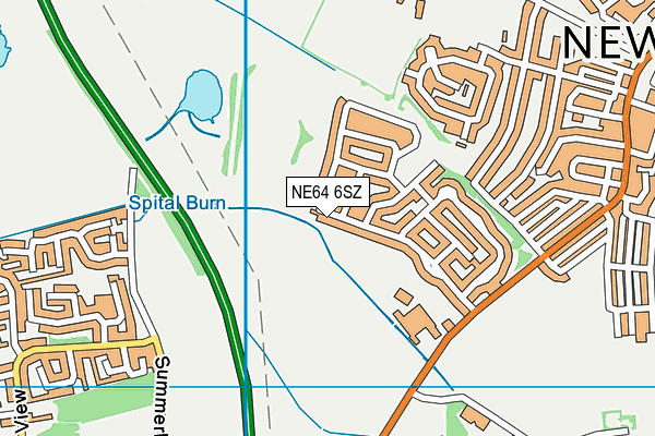 NE64 6SZ map - OS VectorMap District (Ordnance Survey) NE64 6SZ map - OS VectorMap District (Ordnance Survey)