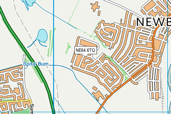 NE64 6TQ map - OS VectorMap District (Ordnance Survey) NE64 6TQ map - OS VectorMap District (Ordnance Survey)