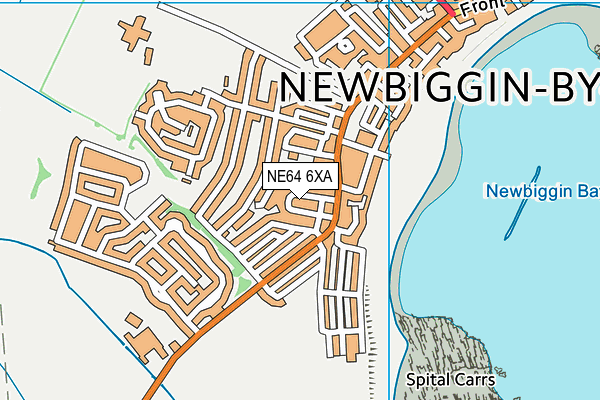 NE64 6XA map - OS VectorMap District (Ordnance Survey) NE64 6XA map - OS VectorMap District (Ordnance Survey)