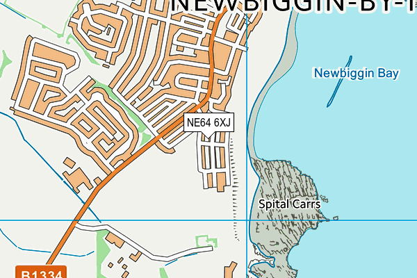 NE64 6XJ map - OS VectorMap District (Ordnance Survey) NE64 6XJ map - OS VectorMap District (Ordnance Survey)