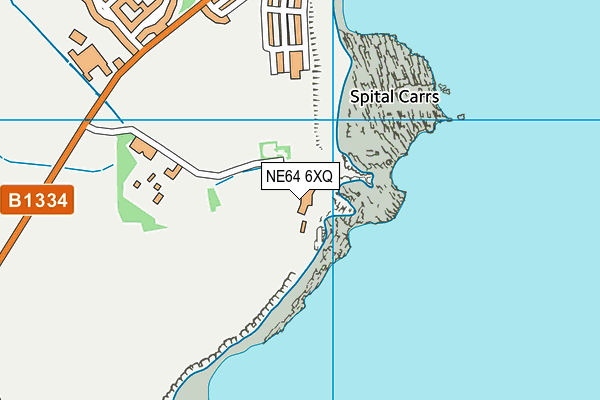 NE64 6XQ map - OS VectorMap District (Ordnance Survey) NE64 6XQ map - OS VectorMap District (Ordnance Survey)