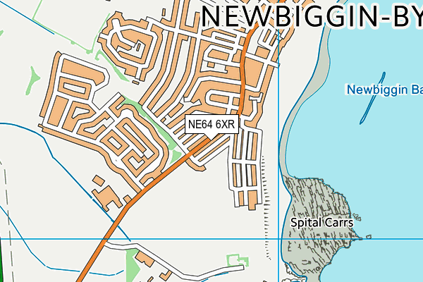 NE64 6XR map - OS VectorMap District (Ordnance Survey) NE64 6XR map - OS VectorMap District (Ordnance Survey)
