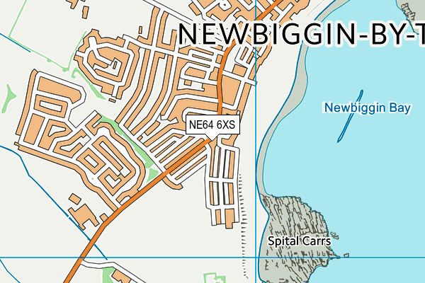 NE64 6XS map - OS VectorMap District (Ordnance Survey) NE64 6XS map - OS VectorMap District (Ordnance Survey)