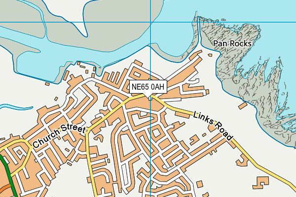 NE65 0AH map - OS VectorMap District (Ordnance Survey) NE65 0AH map - OS VectorMap District (Ordnance Survey)