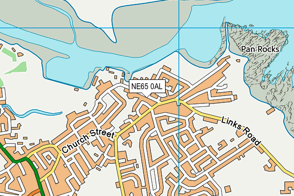 NE65 0AL map - OS VectorMap District (Ordnance Survey) NE65 0AL map - OS VectorMap District (Ordnance Survey)