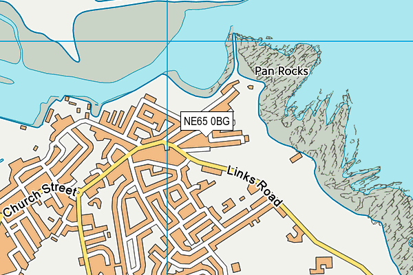 NE65 0BG map - OS VectorMap District (Ordnance Survey) NE65 0BG map - OS VectorMap District (Ordnance Survey)
