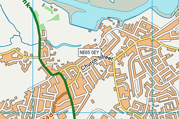 NE65 0EY map - OS VectorMap District (Ordnance Survey) NE65 0EY map - OS VectorMap District (Ordnance Survey)