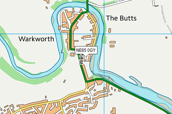 NE65 0GY map - OS VectorMap District (Ordnance Survey) NE65 0GY map - OS VectorMap District (Ordnance Survey)