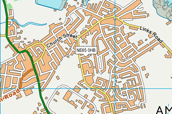 NE65 0HB map - OS VectorMap District (Ordnance Survey) NE65 0HB map - OS VectorMap District (Ordnance Survey)