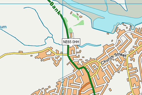 NE65 0HH map - OS VectorMap District (Ordnance Survey) NE65 0HH map - OS VectorMap District (Ordnance Survey)