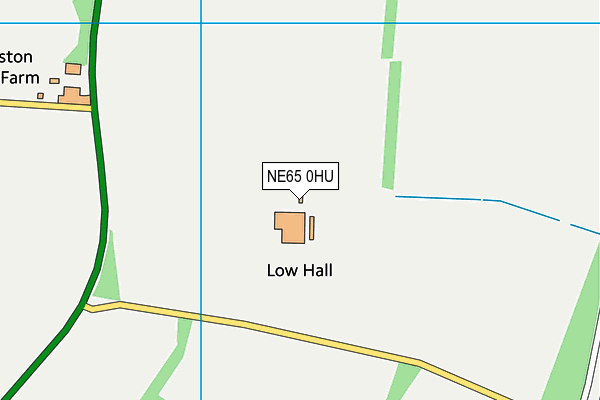 NE65 0HU map - OS VectorMap District (Ordnance Survey) NE65 0HU map - OS VectorMap District (Ordnance Survey)