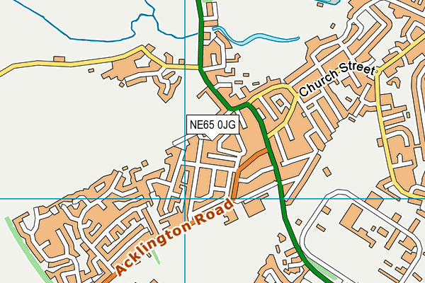NE65 0JG map - OS VectorMap District (Ordnance Survey) NE65 0JG map - OS VectorMap District (Ordnance Survey)