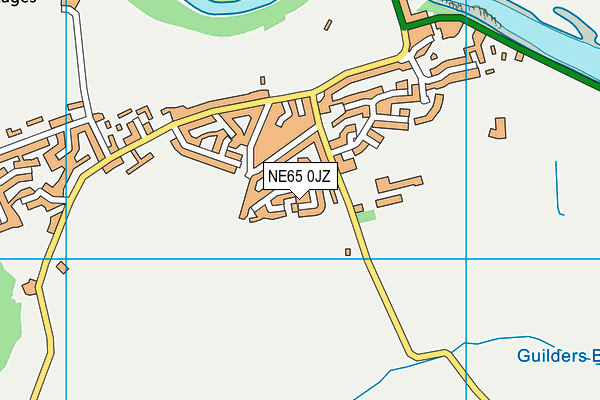 NE65 0JZ map - OS VectorMap District (Ordnance Survey) NE65 0JZ map - OS VectorMap District (Ordnance Survey)