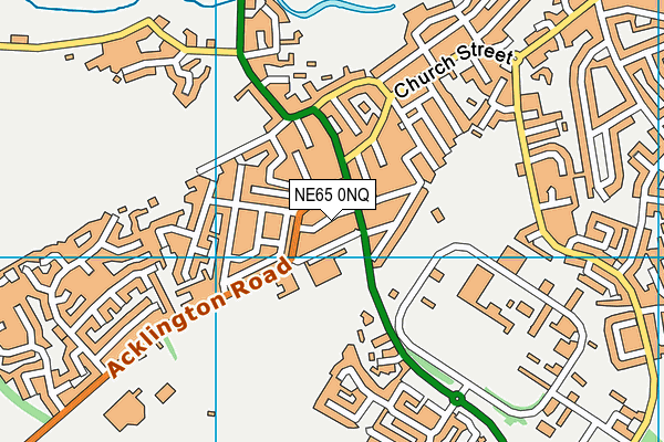 NE65 0NQ map - OS VectorMap District (Ordnance Survey) NE65 0NQ map - OS VectorMap District (Ordnance Survey)