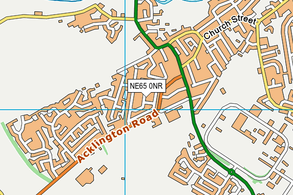 NE65 0NR map - OS VectorMap District (Ordnance Survey) NE65 0NR map - OS VectorMap District (Ordnance Survey)