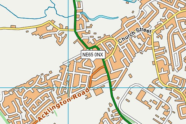 NE65 0NX map - OS VectorMap District (Ordnance Survey) NE65 0NX map - OS VectorMap District (Ordnance Survey)