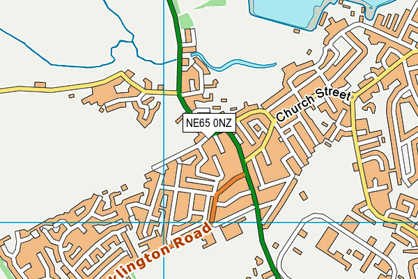 NE65 0NZ map - OS VectorMap District (Ordnance Survey) NE65 0NZ map - OS VectorMap District (Ordnance Survey)