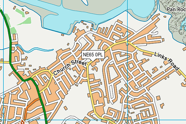 NE65 0PL map - OS VectorMap District (Ordnance Survey) NE65 0PL map - OS VectorMap District (Ordnance Survey)