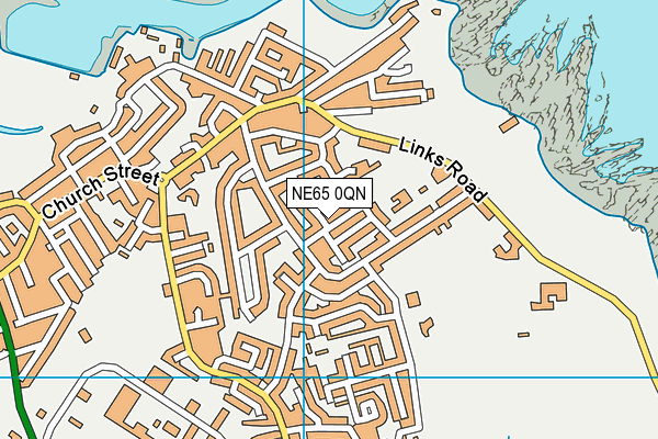 NE65 0QN map - OS VectorMap District (Ordnance Survey) NE65 0QN map - OS VectorMap District (Ordnance Survey)