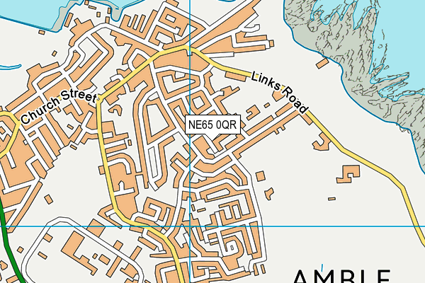 NE65 0QR map - OS VectorMap District (Ordnance Survey) NE65 0QR map - OS VectorMap District (Ordnance Survey)