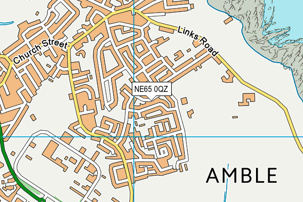 NE65 0QZ map - OS VectorMap District (Ordnance Survey)