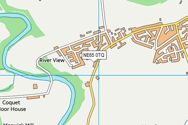 NE65 0TQ map - OS VectorMap District (Ordnance Survey) NE65 0TQ map - OS VectorMap District (Ordnance Survey)