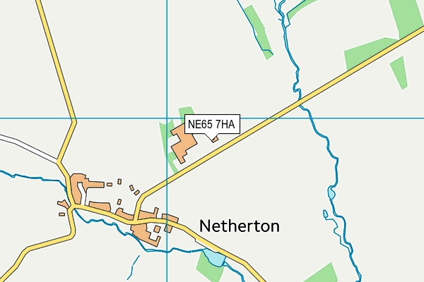 NE65 7HA map - OS VectorMap District (Ordnance Survey) NE65 7HA map - OS VectorMap District (Ordnance Survey)