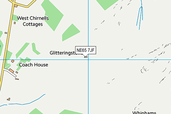 NE65 7JF map - OS VectorMap District (Ordnance Survey) NE65 7JF map - OS VectorMap District (Ordnance Survey)