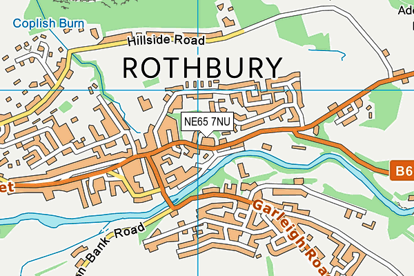 NE65 7NU map - OS VectorMap District (Ordnance Survey) NE65 7NU map - OS VectorMap District (Ordnance Survey)