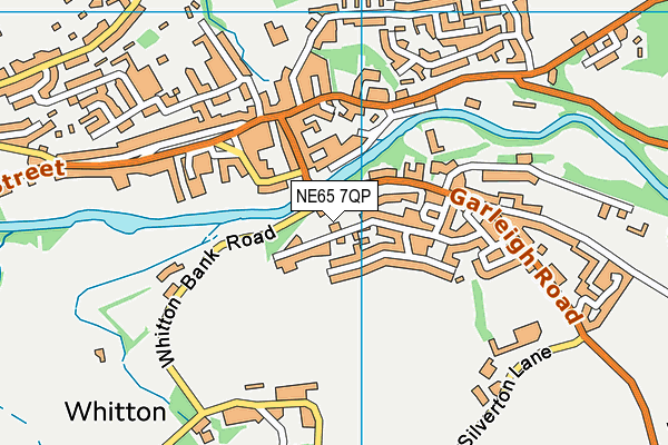 NE65 7QP map - OS VectorMap District (Ordnance Survey) NE65 7QP map - OS VectorMap District (Ordnance Survey)