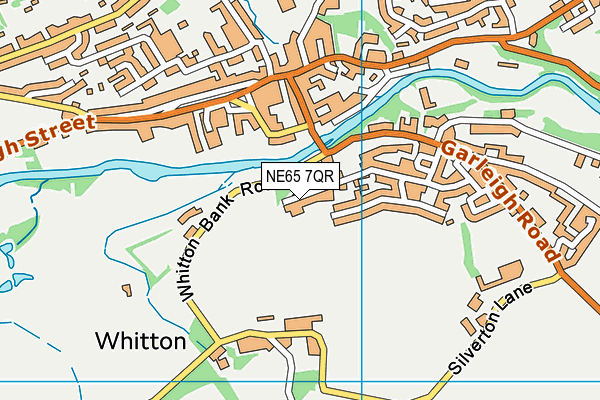 NE65 7QR map - OS VectorMap District (Ordnance Survey) NE65 7QR map - OS VectorMap District (Ordnance Survey)