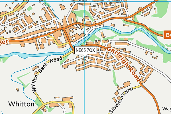 NE65 7QX map - OS VectorMap District (Ordnance Survey) NE65 7QX map - OS VectorMap District (Ordnance Survey)