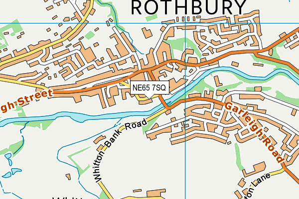 NE65 7SQ map - OS VectorMap District (Ordnance Survey) NE65 7SQ map - OS VectorMap District (Ordnance Survey)