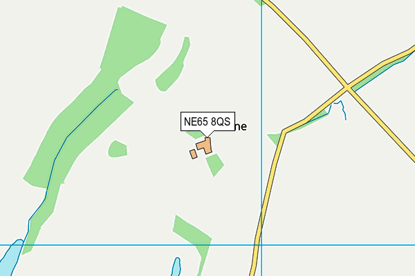 NE65 8QS map - OS VectorMap District (Ordnance Survey) NE65 8QS map - OS VectorMap District (Ordnance Survey)