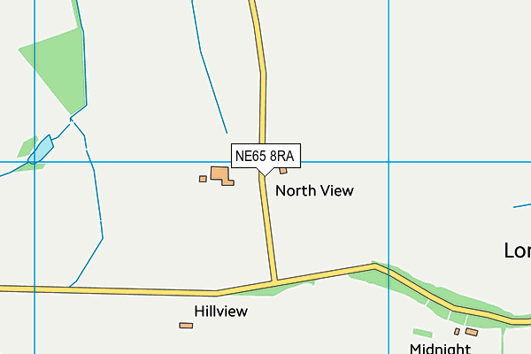 NE65 8RA map - OS VectorMap District (Ordnance Survey) NE65 8RA map - OS VectorMap District (Ordnance Survey)