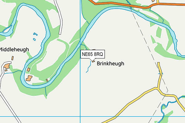 NE65 8RQ map - OS VectorMap District (Ordnance Survey) NE65 8RQ map - OS VectorMap District (Ordnance Survey)