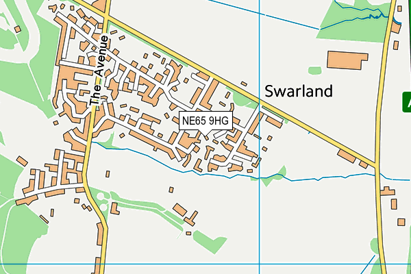 NE65 9HG map - OS VectorMap District (Ordnance Survey) NE65 9HG map - OS VectorMap District (Ordnance Survey)