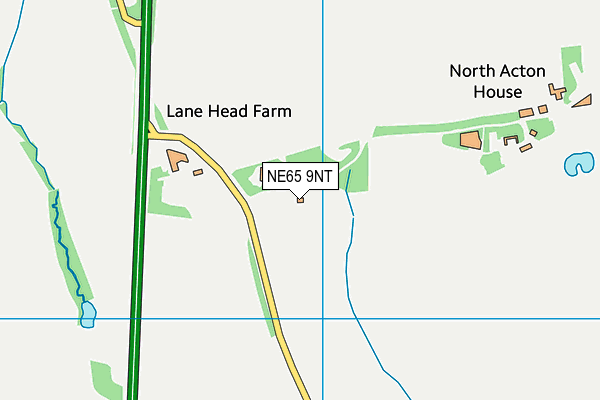 NE65 9NT map - OS VectorMap District (Ordnance Survey) NE65 9NT map - OS VectorMap District (Ordnance Survey)
