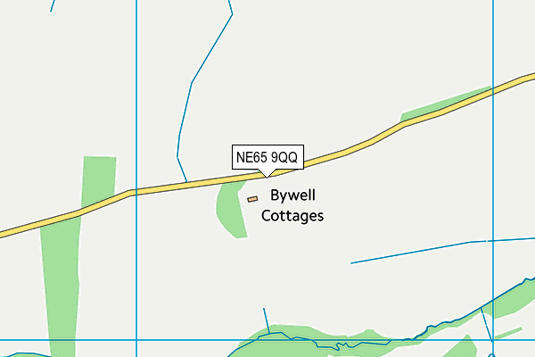 NE65 9QQ map - OS VectorMap District (Ordnance Survey) NE65 9QQ map - OS VectorMap District (Ordnance Survey)