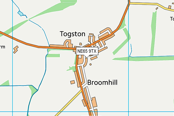 NE65 9TX map - OS VectorMap District (Ordnance Survey) NE65 9TX map - OS VectorMap District (Ordnance Survey)