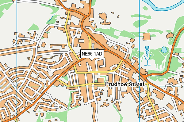 NE66 1AD map - OS VectorMap District (Ordnance Survey) NE66 1AD map - OS VectorMap District (Ordnance Survey)