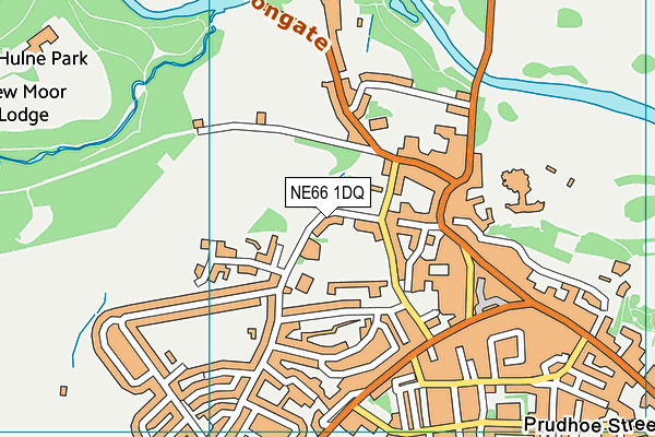 NE66 1DQ map - OS VectorMap District (Ordnance Survey) NE66 1DQ map - OS VectorMap District (Ordnance Survey)