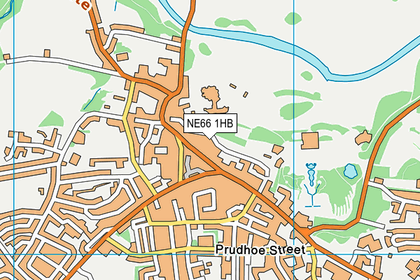 NE66 1HB map - OS VectorMap District (Ordnance Survey) NE66 1HB map - OS VectorMap District (Ordnance Survey)