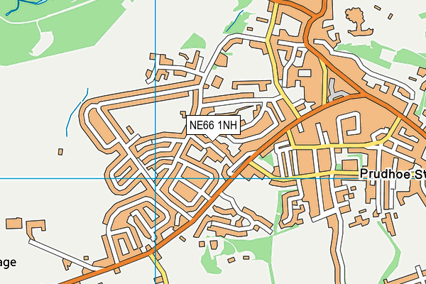 NE66 1NH map - OS VectorMap District (Ordnance Survey) NE66 1NH map - OS VectorMap District (Ordnance Survey)