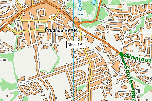 NE66 1PT map - OS VectorMap District (Ordnance Survey) NE66 1PT map - OS VectorMap District (Ordnance Survey)
