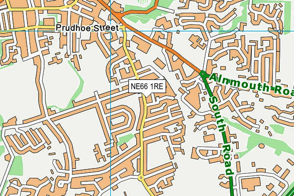 NE66 1RE map - OS VectorMap District (Ordnance Survey) NE66 1RE map - OS VectorMap District (Ordnance Survey)