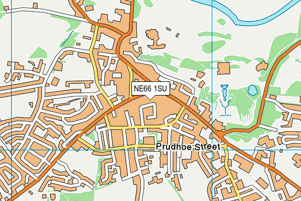 NE66 1SU map - OS VectorMap District (Ordnance Survey) NE66 1SU map - OS VectorMap District (Ordnance Survey)